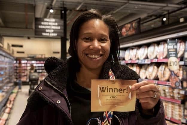Two hundred shoppers will be given a golden ticket at the opening of the new store with one lucky winner receiving a £200 voucher.  (Pic: M&S)