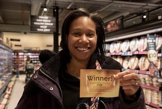 Two hundred shoppers will be given a golden ticket at the opening of the new store with one lucky winner receiving a £200 voucher.  (Pic: M&S)