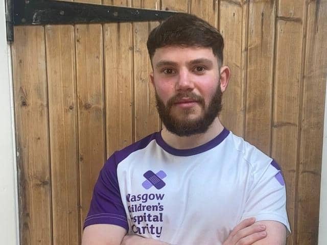 Marathon runner Ben Shearer-Richards is raising money for The Glasgow Children's Hospital's cardiology ward (Photo: Submitted)