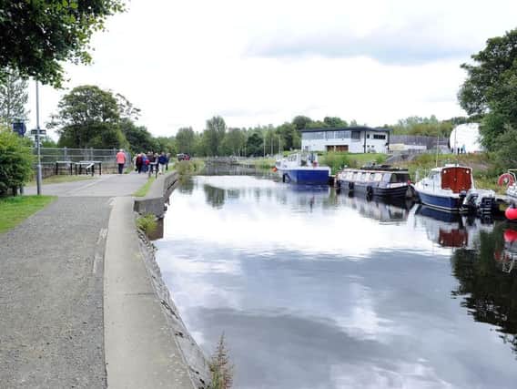 Scottish Canals are urging people to be safe around canals this winter