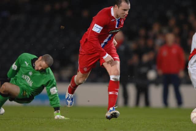 The Spaniard, now 39, played 15 games for Falkirk in the second half of the 2008-2009 season after joining from Braga. He now plays in the Spanish lower leagues.