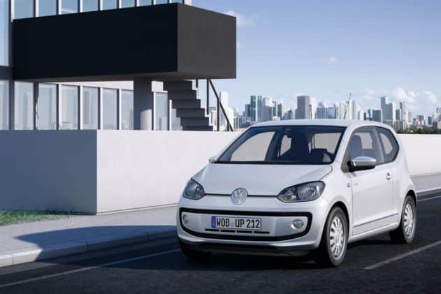 Undated Handout Photo of 2012 Volkswagen up! Volkswagen's Up was the top performer in a recent satisfaction survey. See PA Feature MOTORING Motoring News. Picture credit should read: PA Photo/Handout. WARNING: This picture must only be used to accompany PA Feature MOTORING Motoring News.