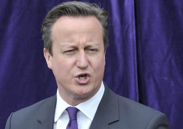 Cameron is urging Scots not to break up 'our family'