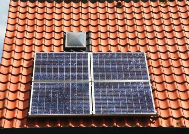 A Generic Photo of solar panels. See PA Feature HOMES Homes Column. Picture credit should read: PA Photo/thinkstockphotos. WARNING: This picture must only be used to accompany PA Feature HOMES Homes Column.
