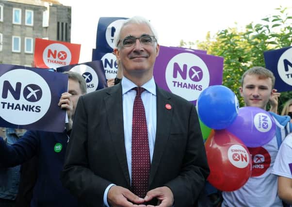 Alistair Darling has been talking about the latest polls