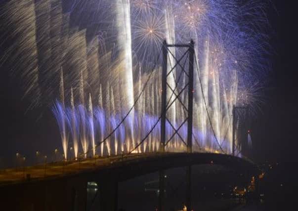 The celebrations centred on the Forth Road Bridge's 50th anniversary