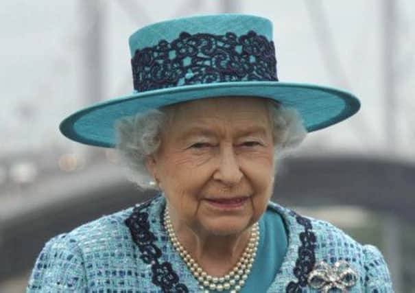 The Queen spoke to a well-wisher at Balmoral