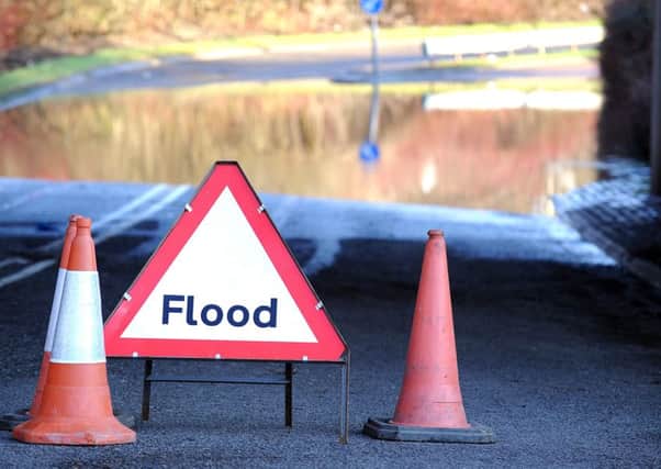 Drivers have been warned to be aware of flash floods