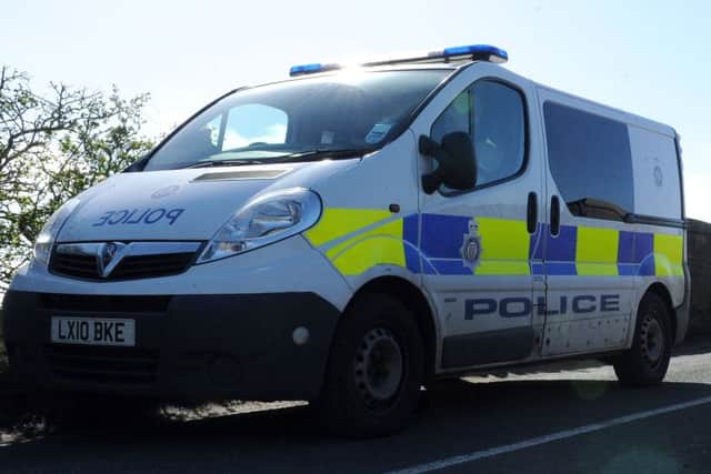 Police carried out drug raids at two properties in Stenhousemuir this morning