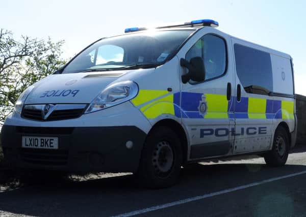 Police carried out drug raids at two properties in Stenhousemuir this morning
