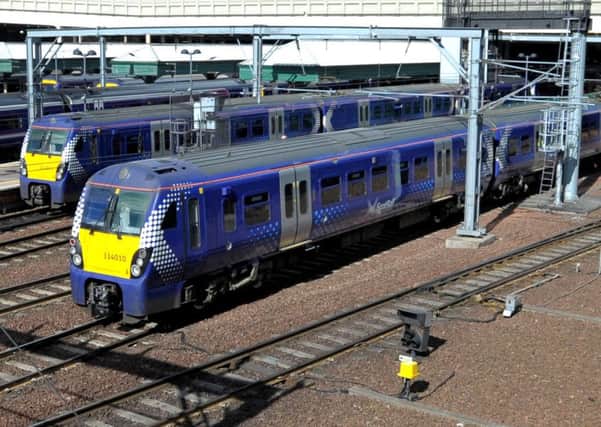 Sex offences on Scotland's railways have increased amid an overall rise in recorded crime for the first time in over a decade. Picture: Jane Barlow