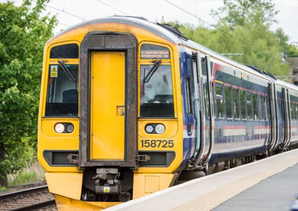 British Transport Police are investigating an incident on a train between Edinburgh and Inverkeithing.