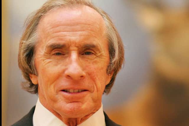 Sir Jackie Stewart is delighted his three winning cars will be on display.