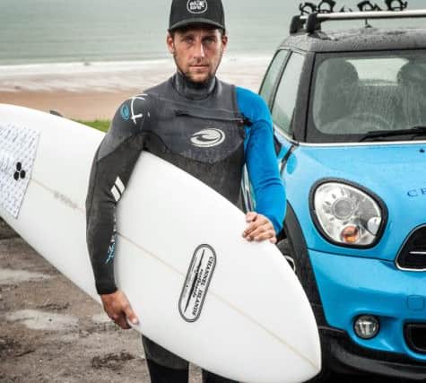 Professional surfer and US Open Surfing Champion Kalani Robb, who designed the mini surf board. See PA Feature MOTORING News. Picture credit should read: PA Photo/Handout. WARNING: This picture must only be used to accompany PA Feature MOTORING News.