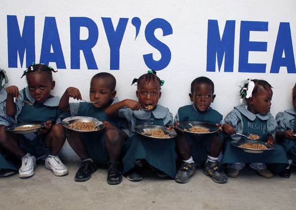 The exhibition will help to raise funds for Mary's Meals