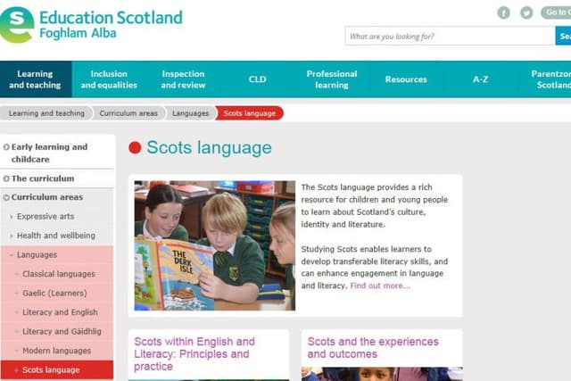 Scottish Lessons New online resource for teaching the Scots language