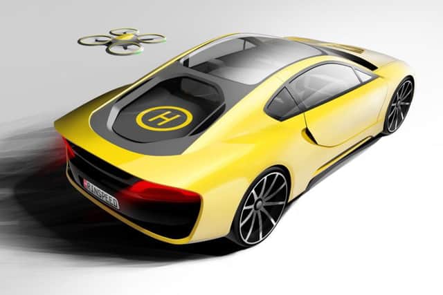 Rinspeed's Etos, which is a wild interpretation of the autonomous car.