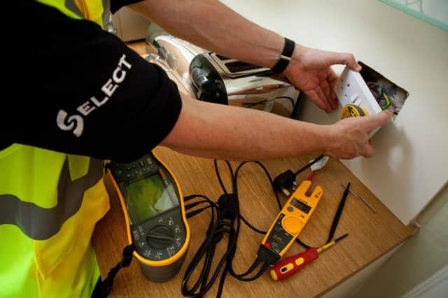 Electrical safety checks are essential