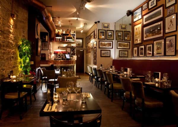 The Whiski Rooms at the top of The Mound in Edinburgh is cosy and cool with a view Princes Street