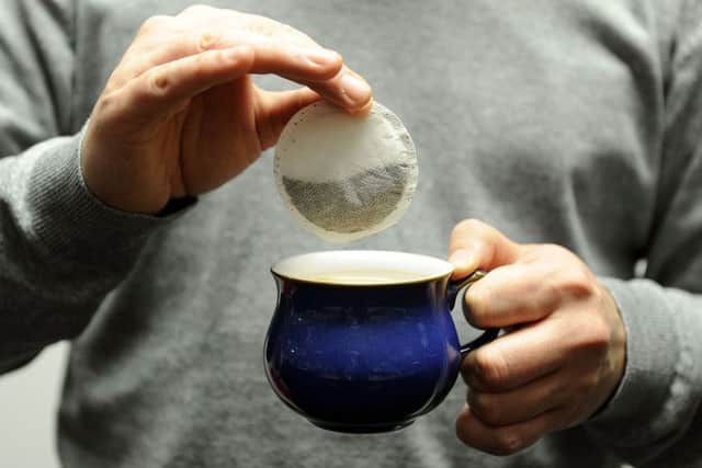 The most awkward situation at work - small talk while making a cup of tea Pic: Michael Gillen
