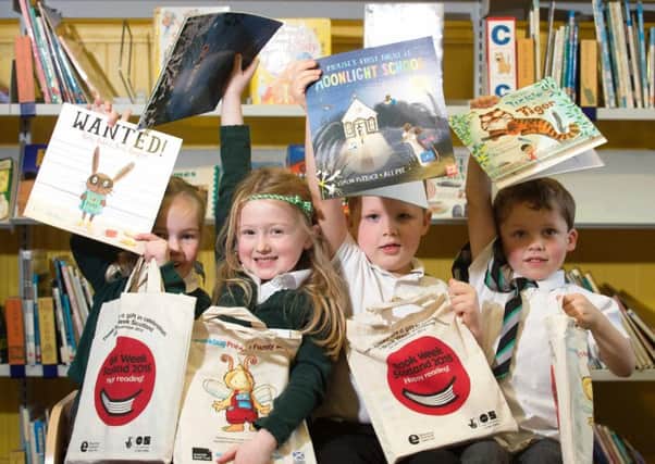 P1s with the Bookbug Family Bag