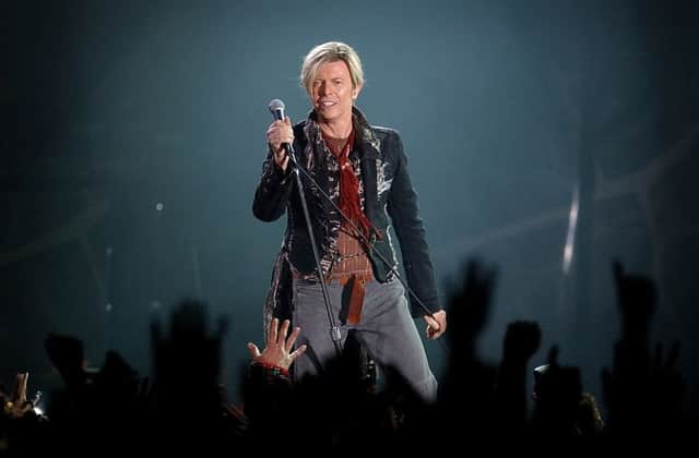 David Bowie at the SECC in 2003