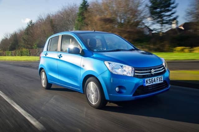 The 2015 Suzuki Celerio, which topped What Car's Real MPG test.