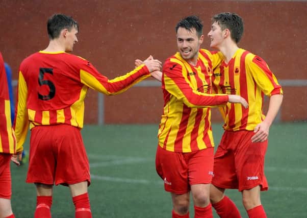 Rossvale had plenty to celebrate after hammering Stonehaven