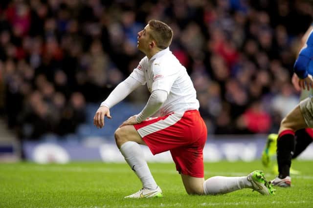 Leader John Baird was one of many who put in a positive display at Ibrox, but was he in the Starshot top three?