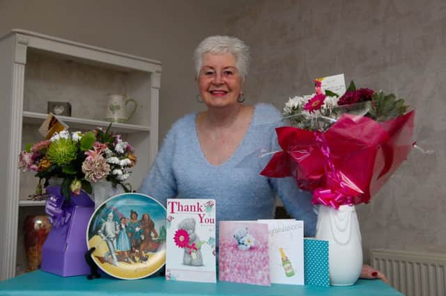 Nan McDonald, the founder of Children's Theatre Bo'ness. Nan has just celebrated 60 years in amateur dramatics. 3/2/16