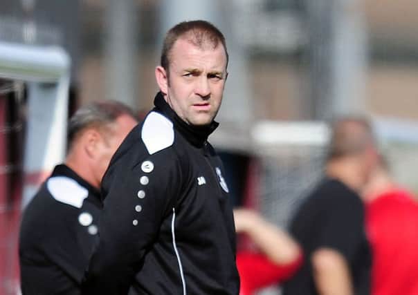 East Stirlingshire manager Craig Tully.