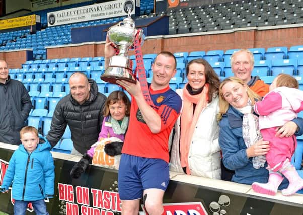 Harestanes are trying to retain the Scottish Amateur Cup they won last May