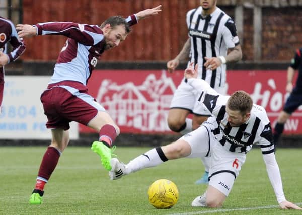 Dunfermline maintained their League One dominance at Ochilview. Pic by Alan Murray