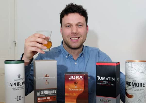 Whisky enthusiast Andy Ure is organising Falkirks first whisky festival. Picture: Michael Gillen