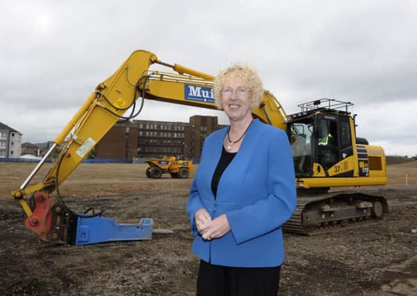 JPLicence: Picture by Andrew O'Brien:
Green light for capital homes as new phase adds to hundreds planned in Edinburgh. Housing Minister Margaret Burgess was in Edinburgh today to announce the next phase of a housing initiative that will deliver hundreds of new homes in the capital.