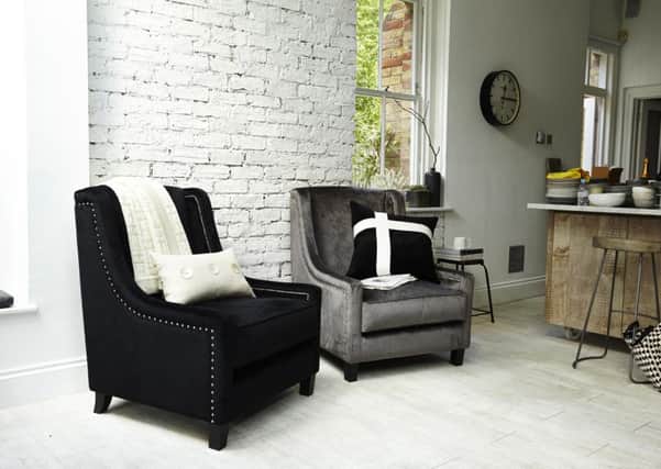 The Emma chair, available from Kelly Hoppen. Photo: PA Photo/Handout