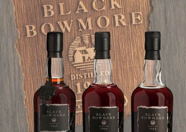 Rare bottles of Bowmore whisky to be sold at Bonhams