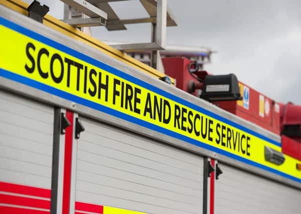 Scottish Fire and Rescue Service attended the scene