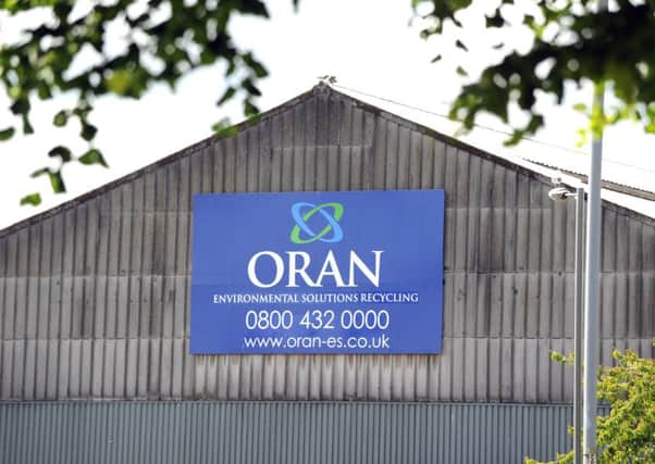 Oran was forced to hand over a record sum of money for breaching waste regulations