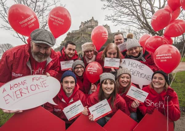 The launch of Shelter Scotland's Manifesto for Homes.