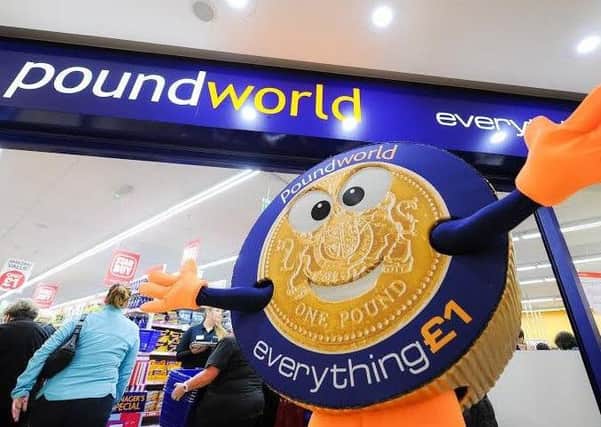 Poundworld will open in Falkirk town centre on Thursday