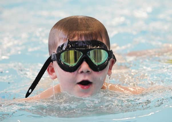 Polmont Rotary Club's Swimarathon had swimmers of all ages