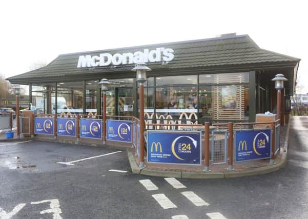 The McDonalds where the assault took place
