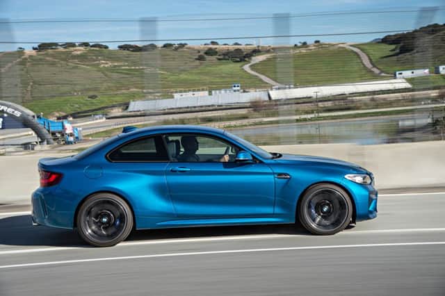 The exterior of the 2016 BMW M2.