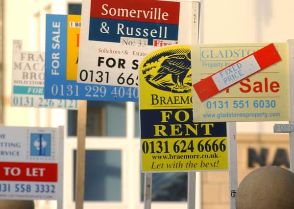 Residential property sales exceeded £16.5 billion in 2015, according to statistics published by Registers of Scotland (RoS). Pic: Phil Wilkinson/TSPL.
