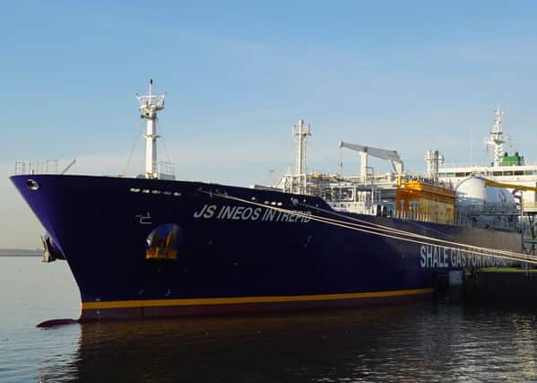 Ineos shale ship Intrepid