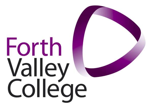 Forth Valley College logo high resolution. FVC logo.