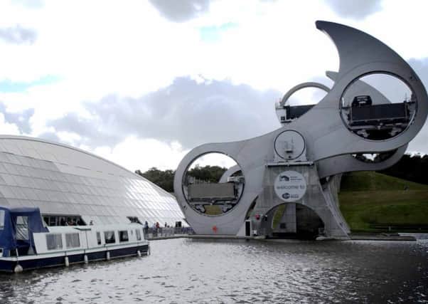 The Falkirk Wheel has attracted many tourists and visitors since it opened

(Pic: Phil Wilkinson)