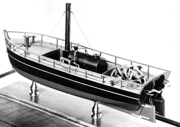 A model of the Charlotte Dundas