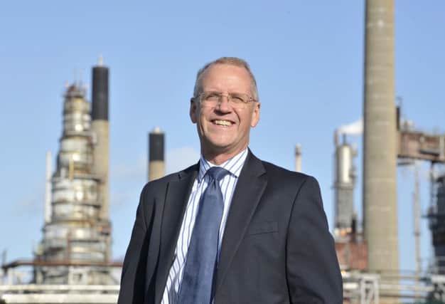 John McNally - CEO of Ineos pictured at the Grangemouth plant